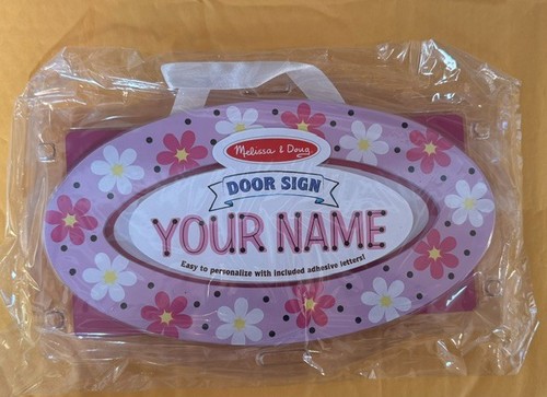 Melissa doug door sign - doug,